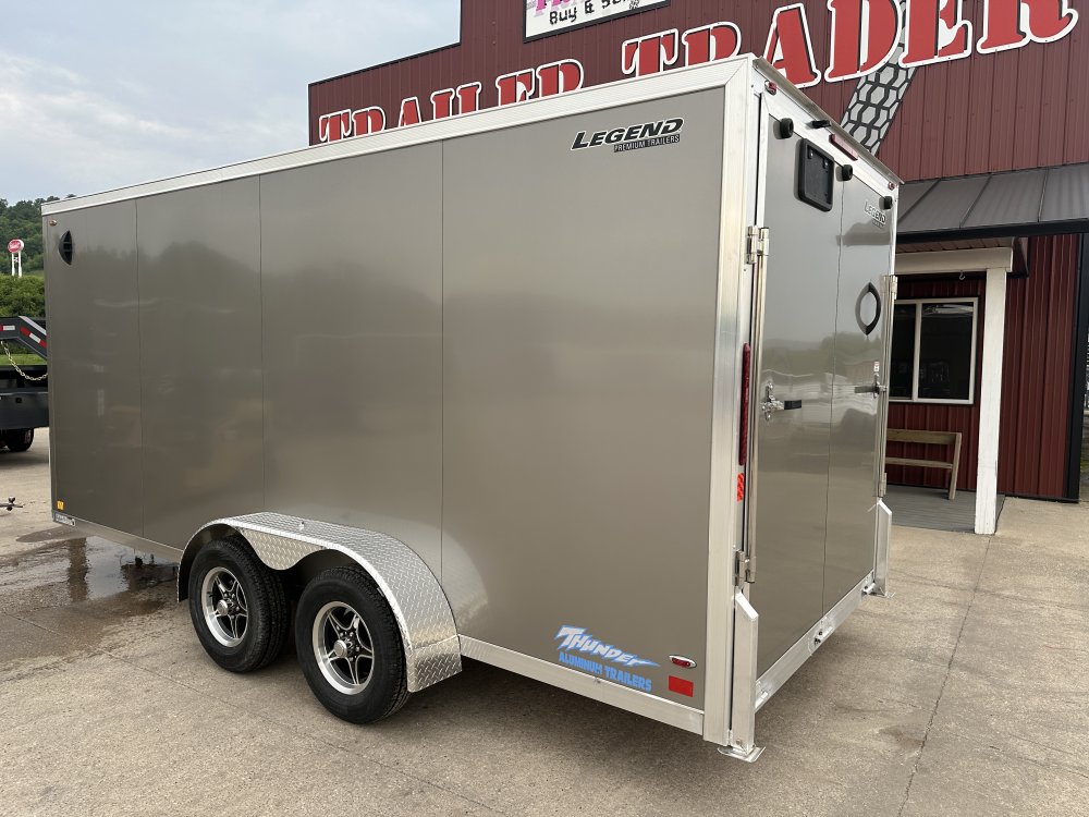 2025 Legend Trailers 7X16 Aluminum Thunder Cargo / Enclosed Trailer