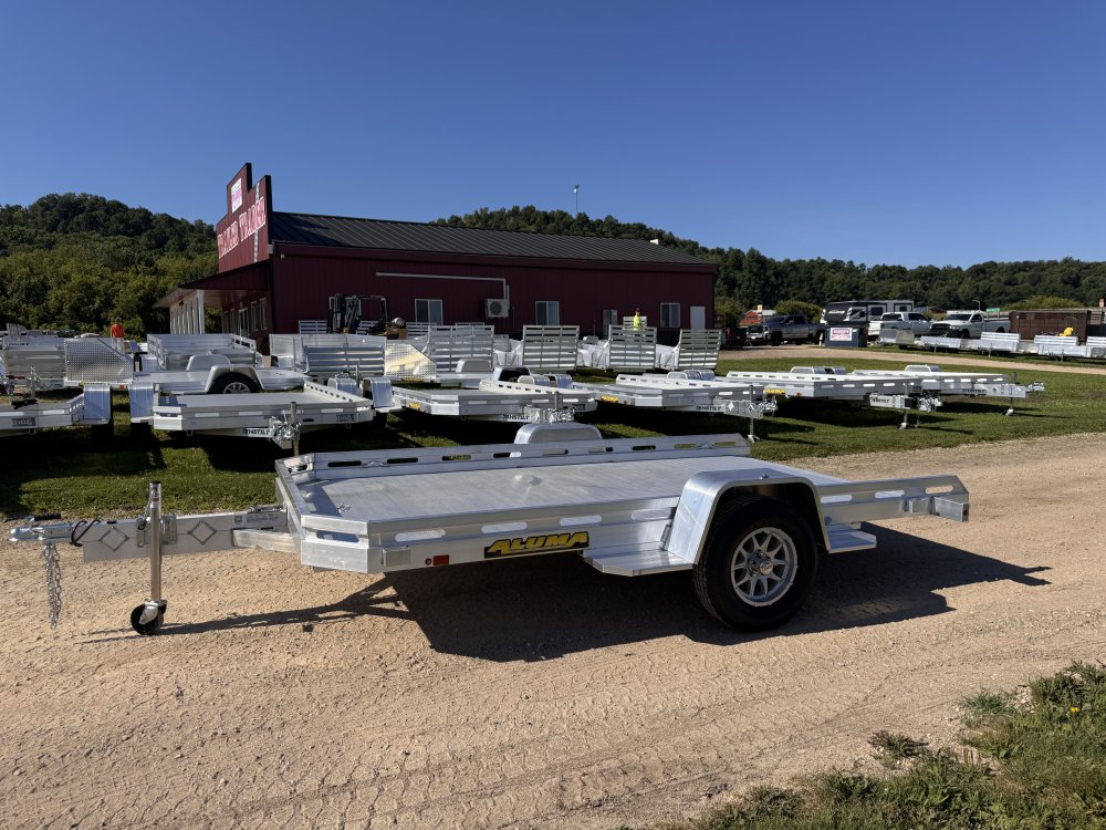 2025 Aluma 7712H Tilt Aluminum Utility Trailer