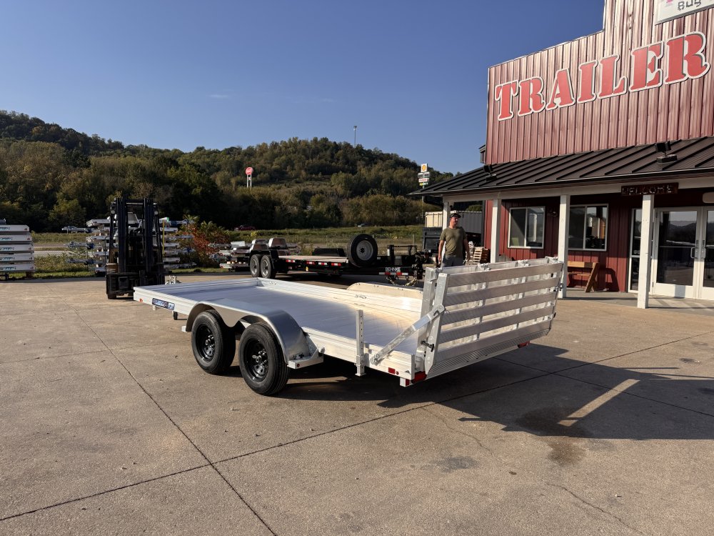 2026 Aluma 7816ESA-TA-EL-BT Aluminum Utility Trailer