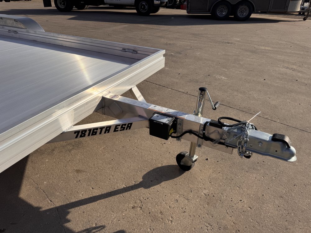 2026 Aluma 7816ESA-TA-EL-BT Aluminum Utility Trailer