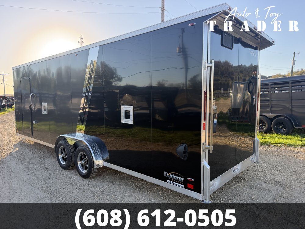 2027 Legend 7.5X29 Aluminum Explorer Snowmobile Trailer