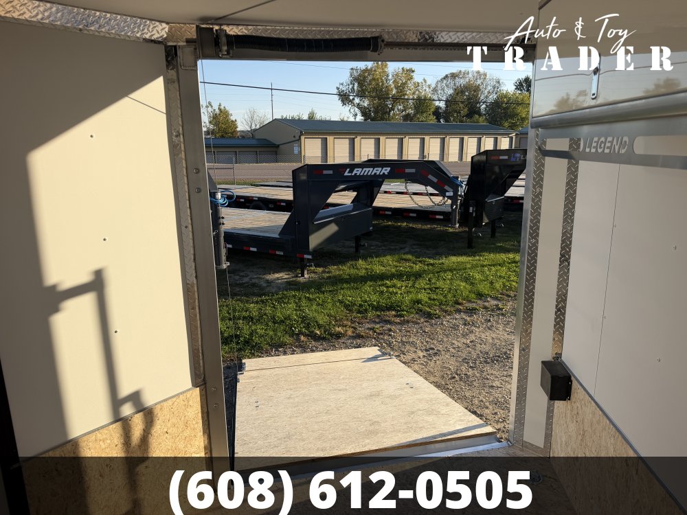 2027 Legend 7.5X29 Aluminum Explorer Snowmobile Trailer
