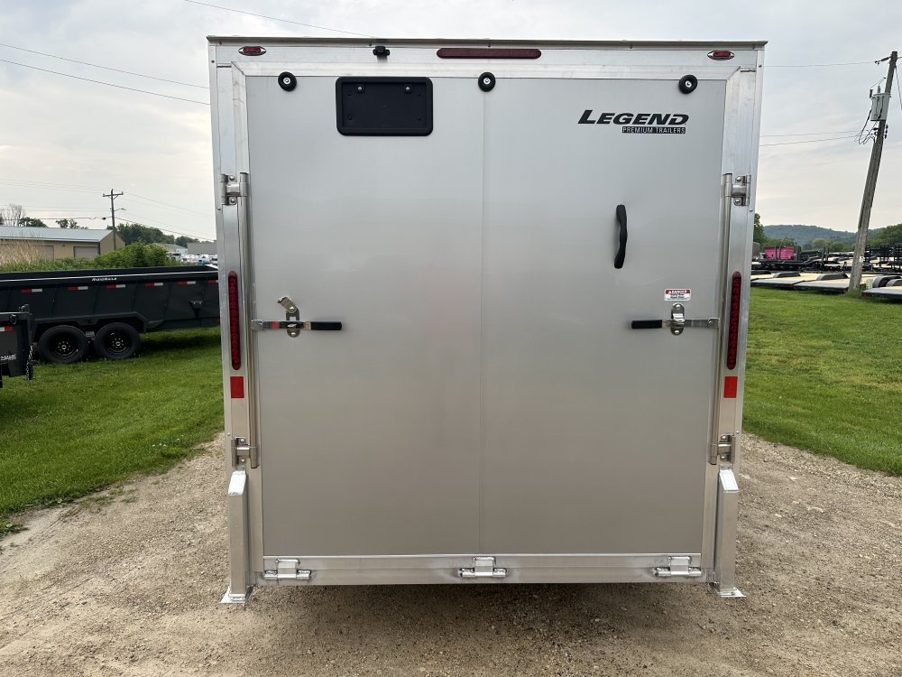 2025 Legend Trailers 7X16 Aluminum Thunder Cargo / Enclosed Trailer
