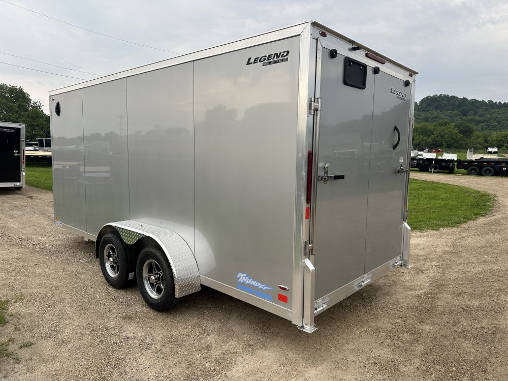 2025 Legend Trailers 7X16 Aluminum Thunder Cargo / Enclosed Trailer