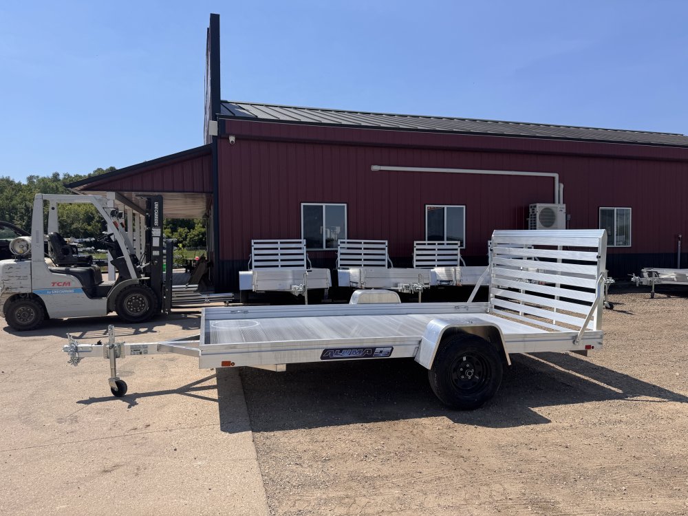 2026 Aluma 7812 ESA Aluminum Utility Trailer