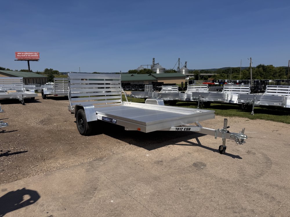 2026 Aluma 7812 ESA Aluminum Utility Trailer