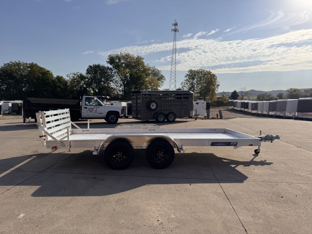 2026 Aluma 7816ESA-TA-EL-BT Aluminum Utility Trailer