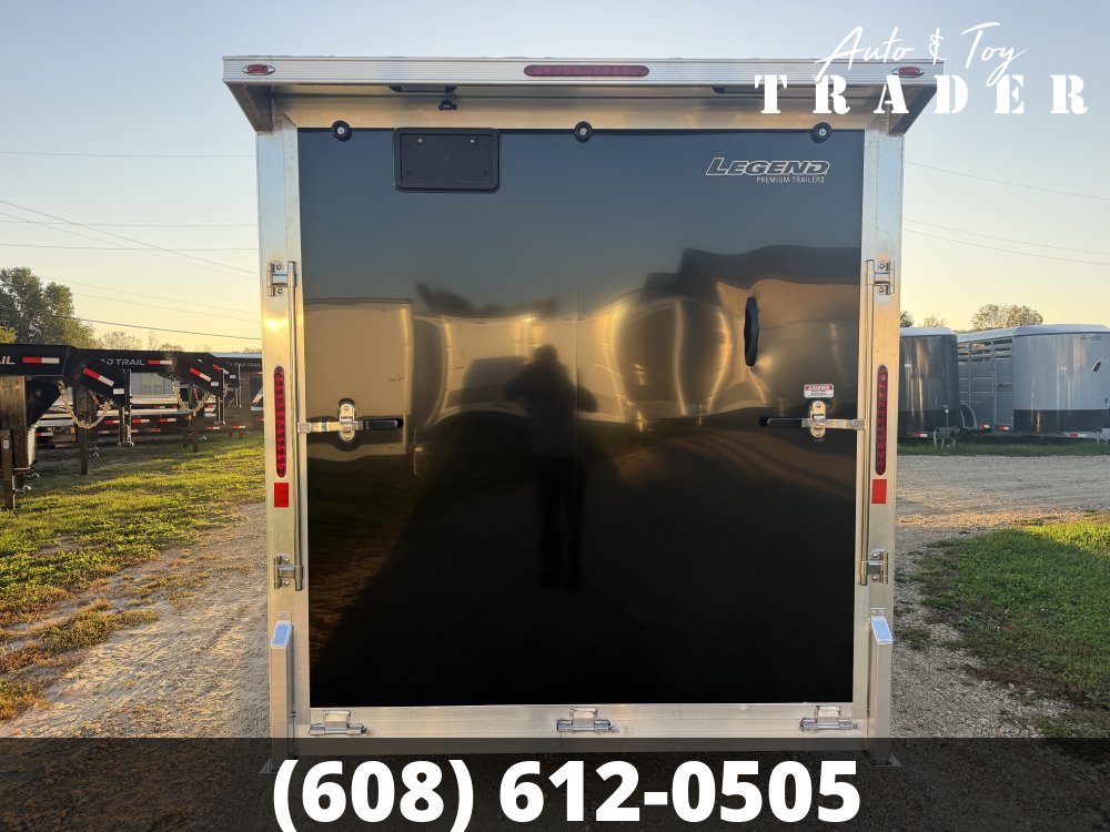 2027 Legend 7.5X23 Aluminum Explorer Snowmobile Trailer