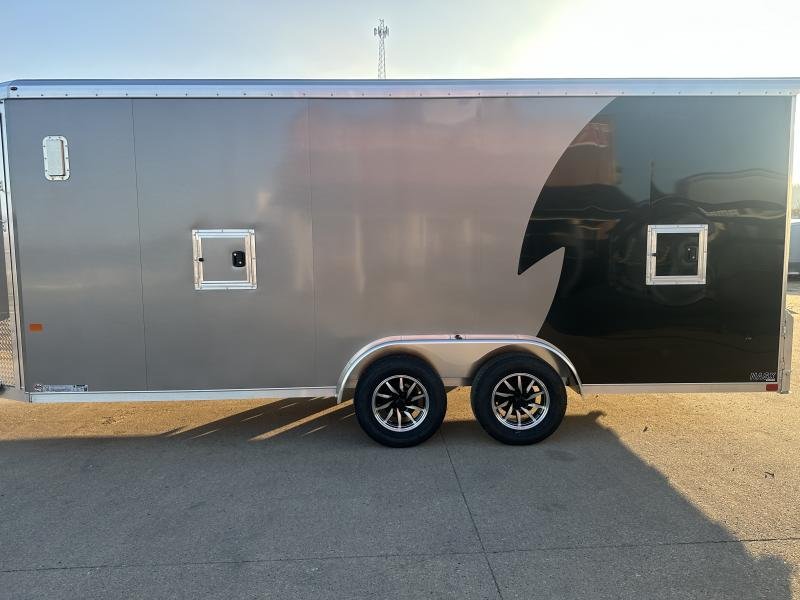 2025 NEO Trailers 7.5X23 Aluminum NASX Snowmobile Trailer