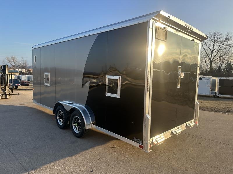 2025 NEO Trailers 7.5X23 Aluminum NASX Snowmobile Trailer