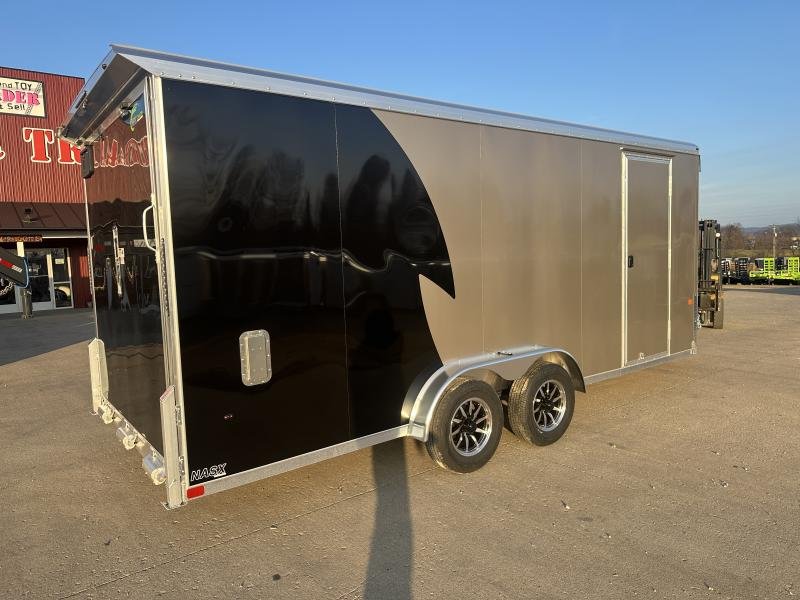 2025 NEO Trailers 7.5X23 Aluminum NASX Snowmobile Trailer