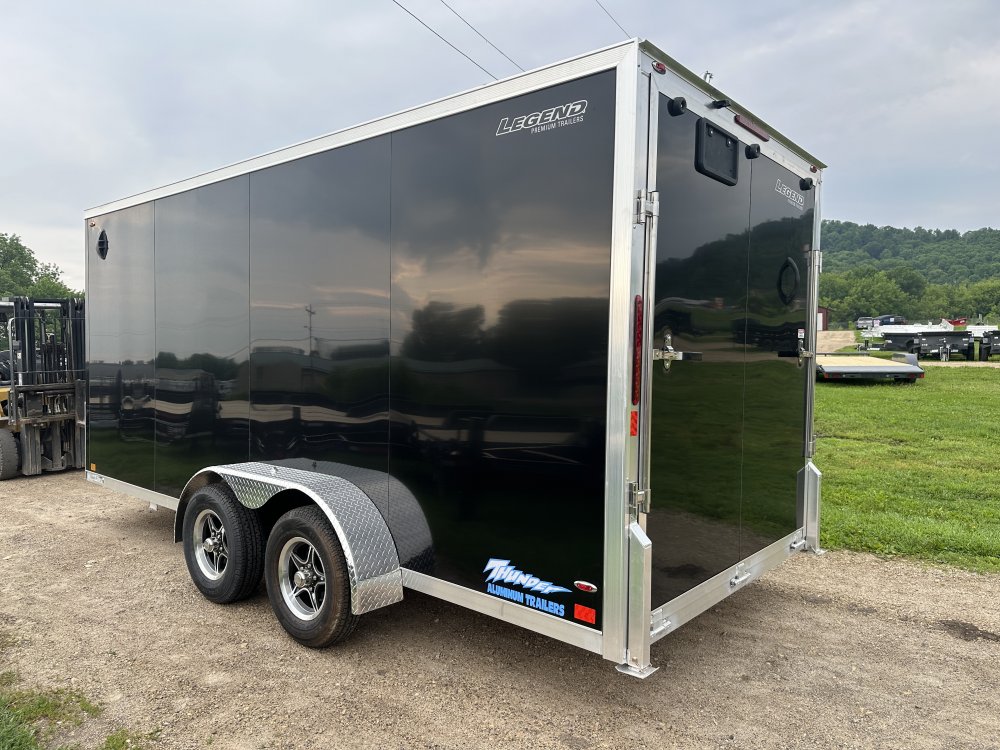 2025 Legend Trailers 7X16 Aluminum Thunder Cargo / Enclosed Trailer