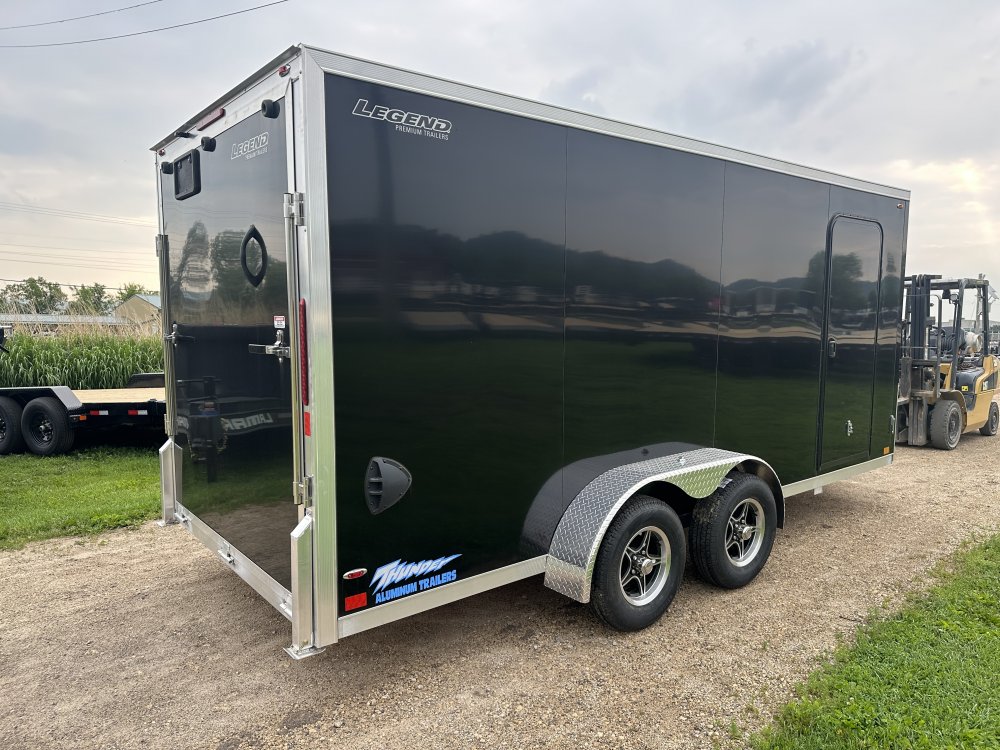 2025 Legend Trailers 7X16 Aluminum Thunder Cargo / Enclosed Trailer