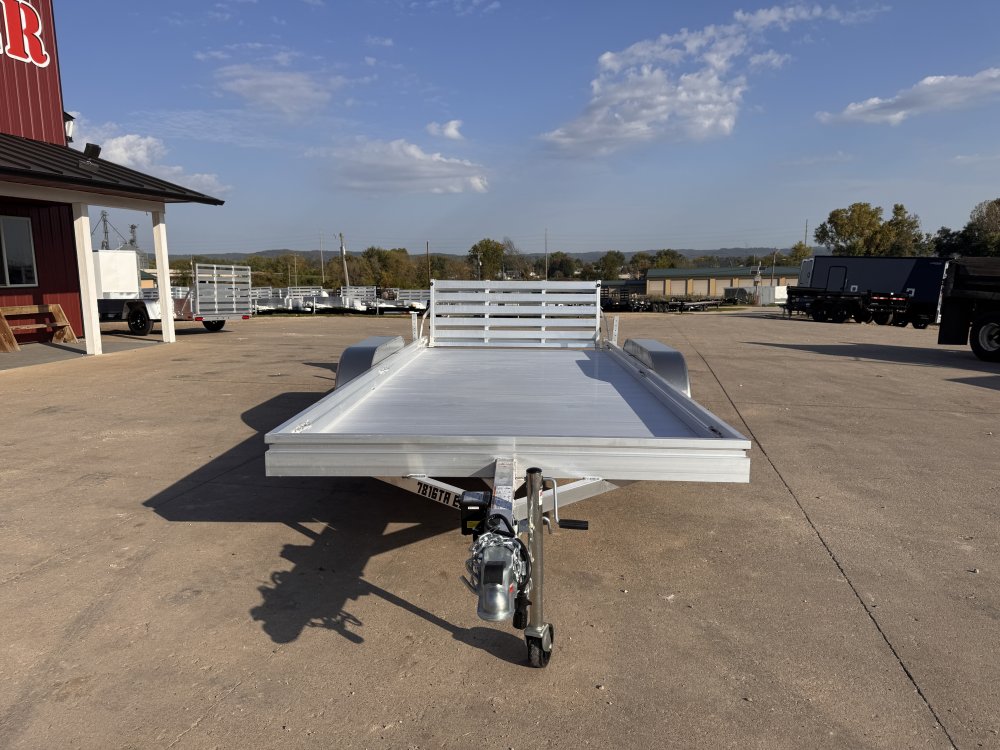 2026 Aluma 7816ESA-TA-EL-BT Aluminum Utility Trailer