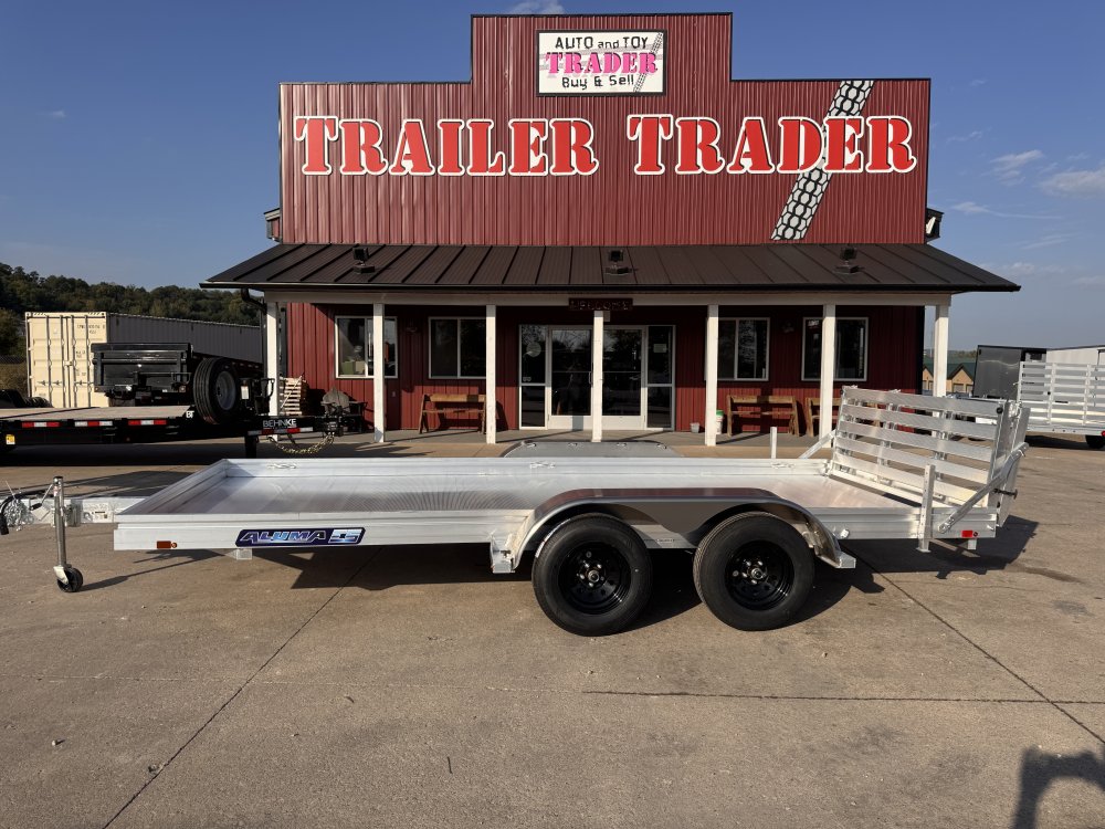 2026 Aluma 7816ESA-TA-EL-BT Aluminum Utility Trailer