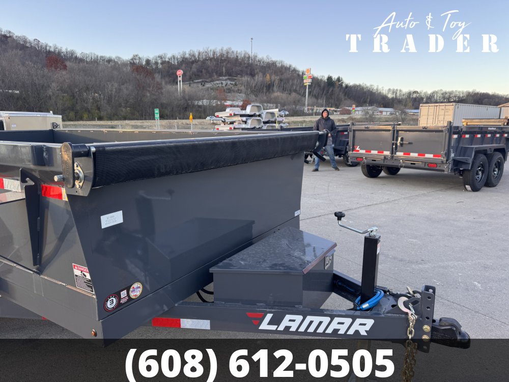 2026 Lamar Trailers 77X12 Dump Trailer