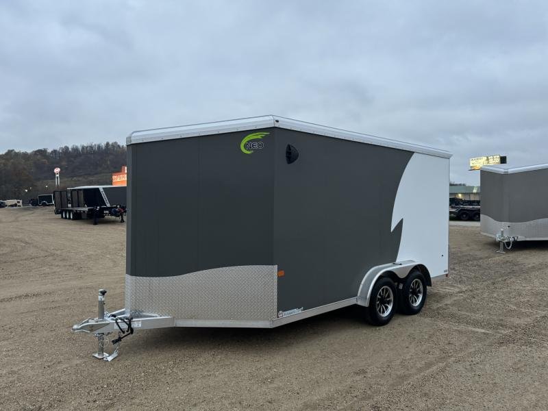 2025 NEO Trailers 7.5X14 Aluminum NAMR Cargo / Enclosed Trailer