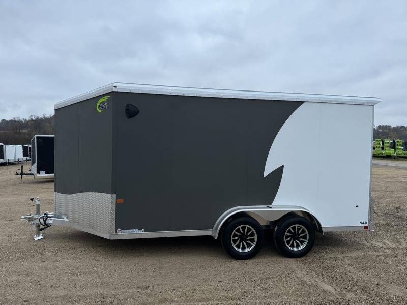 2025 NEO Trailers 7.5X14 Aluminum NAMR Cargo / Enclosed Trailer