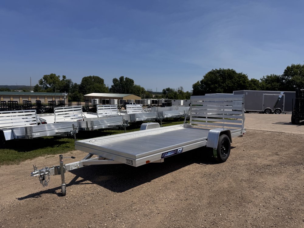 2026 Aluma 7814 ESA Aluminum Utility Trailer