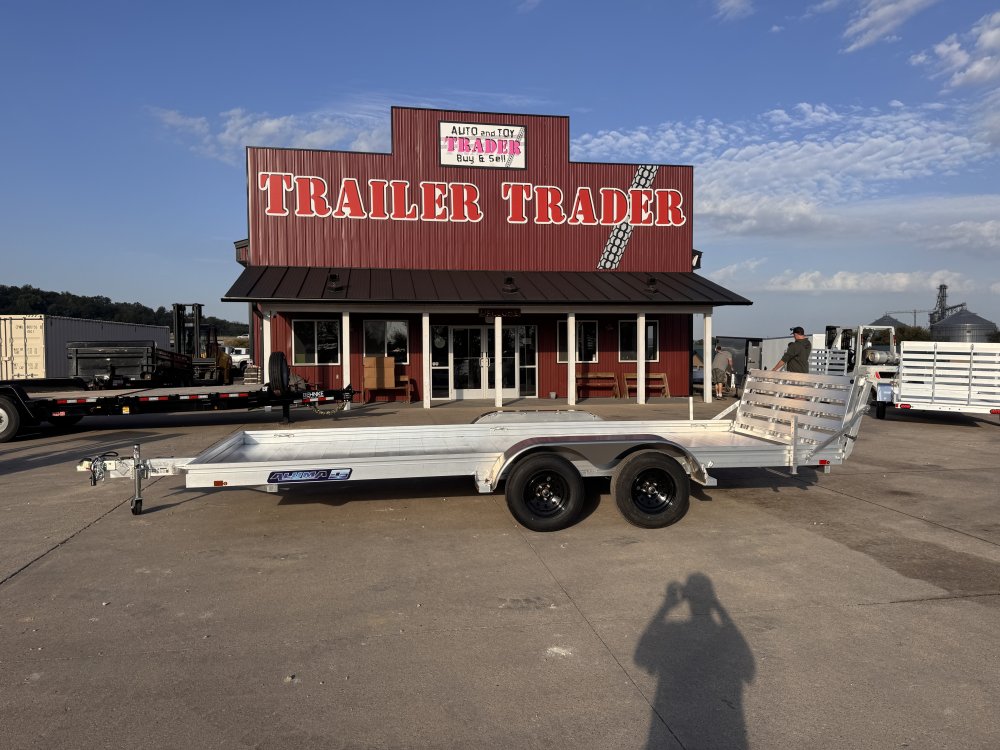 2026 Aluma 7818ESA-TA-EL-BT Aluminum Utility Trailer