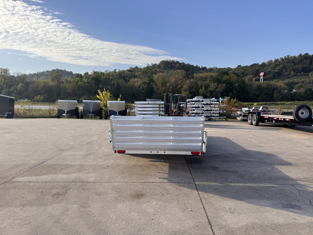 2026 Aluma 7818ESA-TA-EL-BT Aluminum Utility Trailer