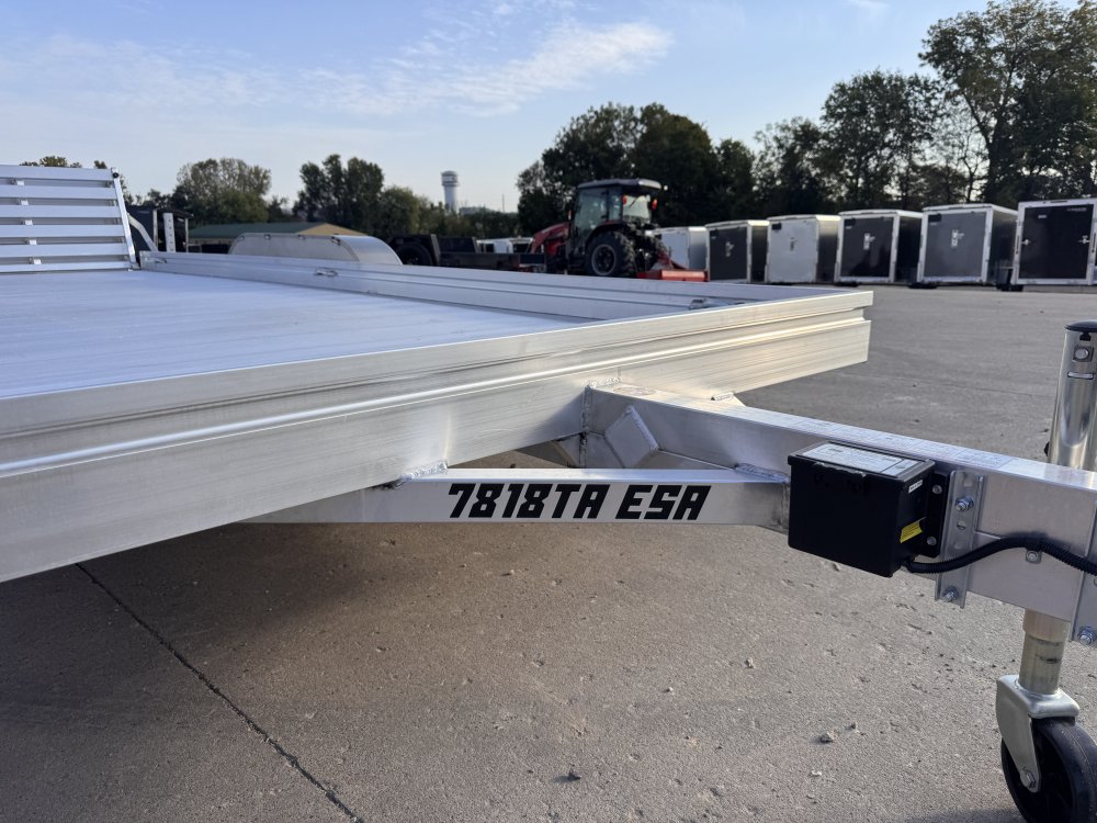 2026 Aluma 7818ESA-TA-EL-BT Aluminum Utility Trailer