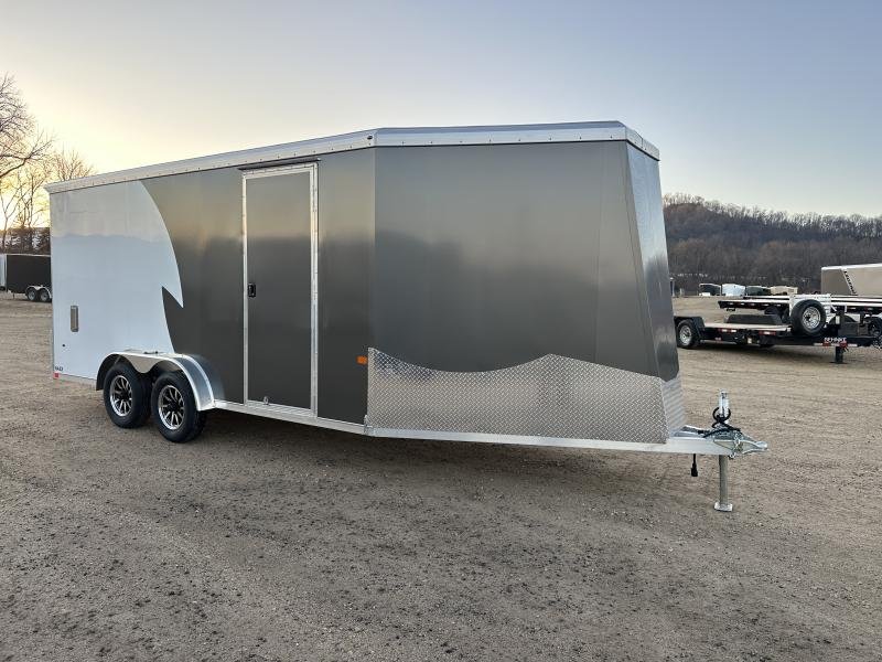 2025 NEO Trailers 7.5X21 Aluminum NASX Snowmobile Trailer