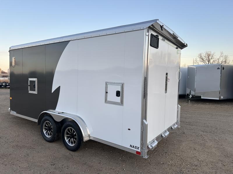 2025 NEO Trailers 7.5X21 Aluminum NASX Snowmobile Trailer