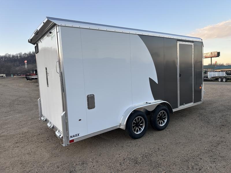2025 NEO Trailers 7.5X21 Aluminum NASX Snowmobile Trailer