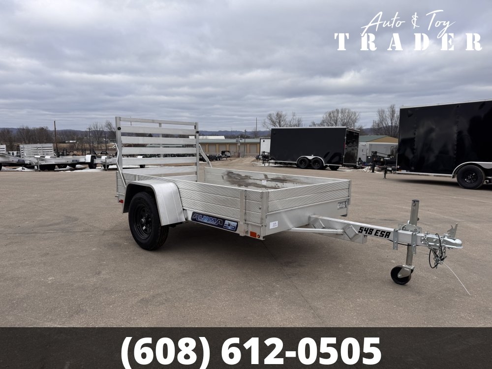 2026 Aluma 548 ESA Aluminum Utility Trailer
