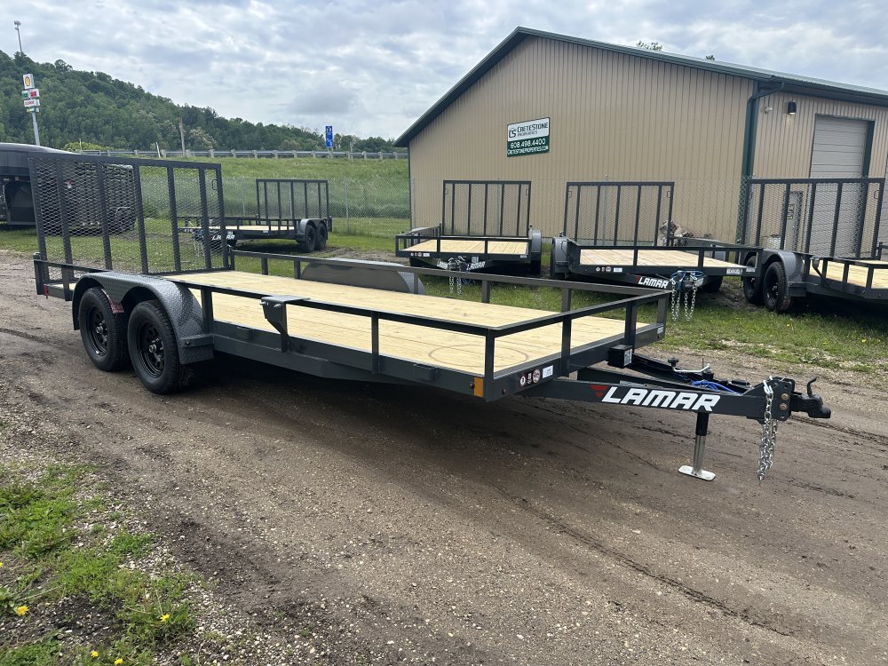 2025 Lamar Trailers 83X18 Utility Trailer