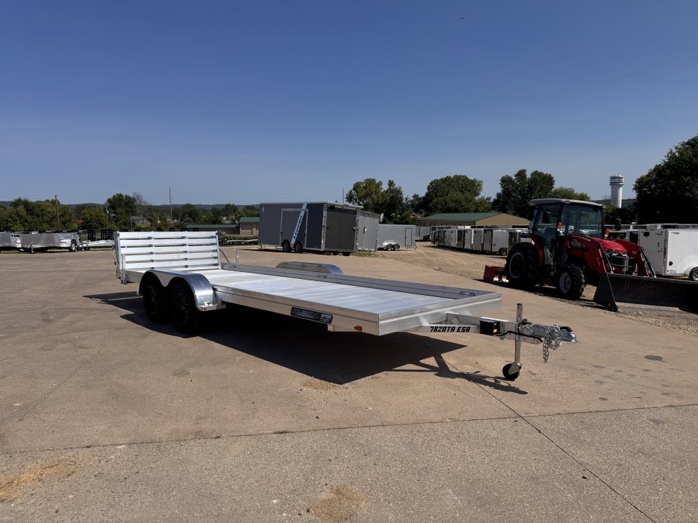 2026 Aluma 7820 ESA-TA-EL-BT Aluminum Utility Trailer
