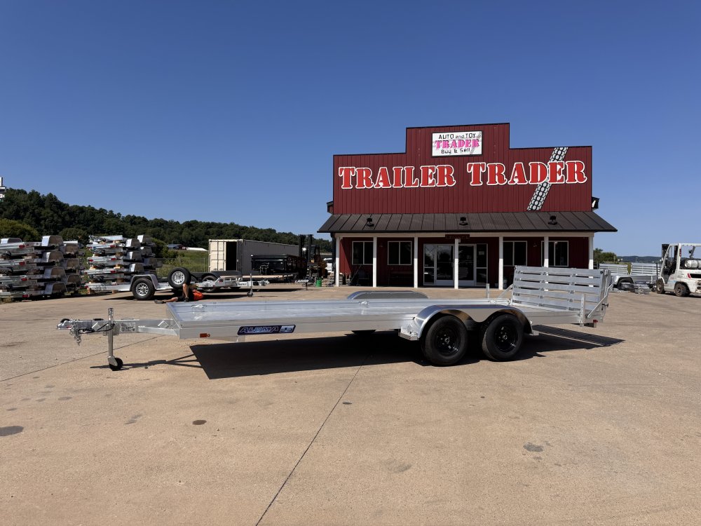 2026 Aluma 7820 ESA-TA-EL-BT Aluminum Utility Trailer