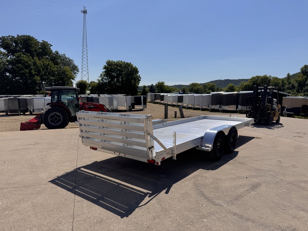 2026 Aluma 7820 ESA-TA-EL-BT Aluminum Utility Trailer