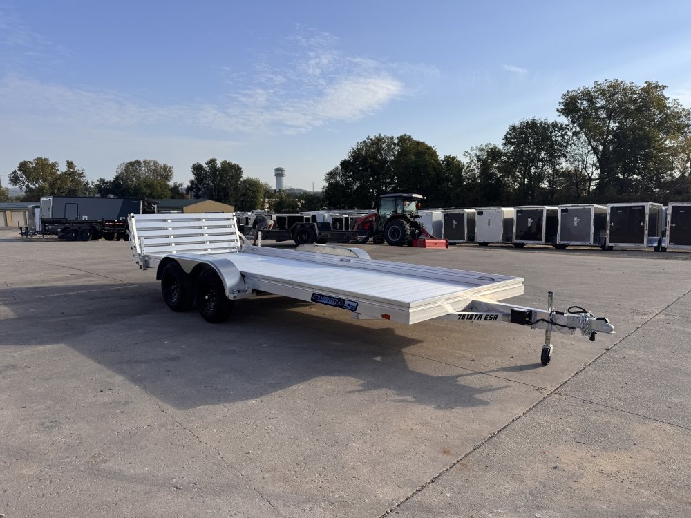 2026 Aluma 7818ESA-TA-EL-BT Aluminum Utility Trailer