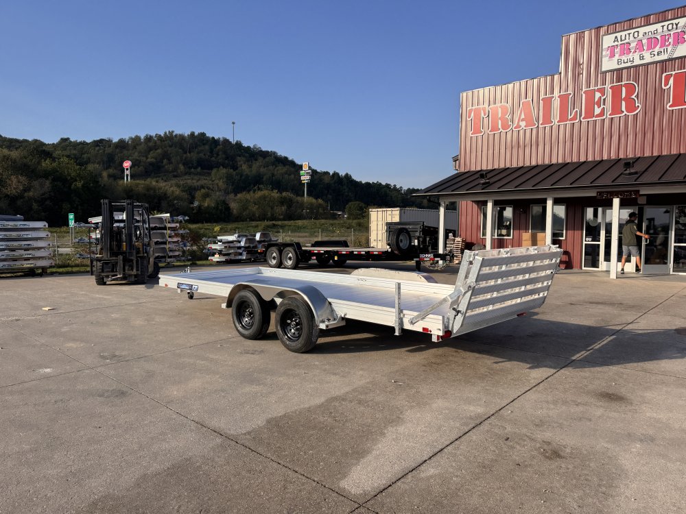 2026 Aluma 7818ESA-TA-EL-BT Aluminum Utility Trailer