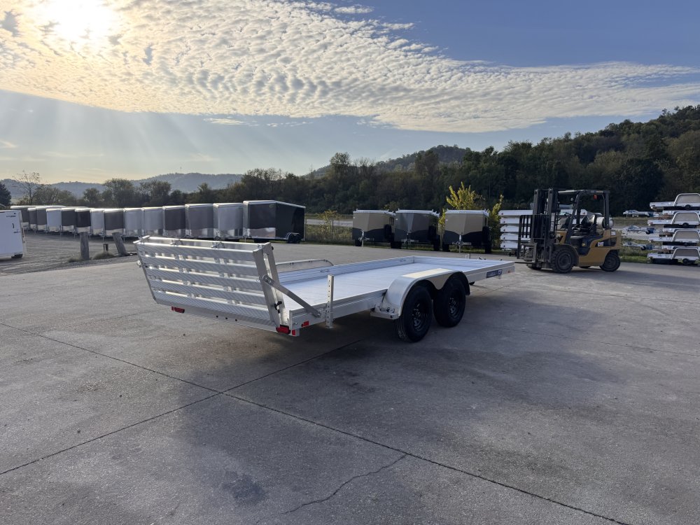 2026 Aluma 7818ESA-TA-EL-BT Aluminum Utility Trailer