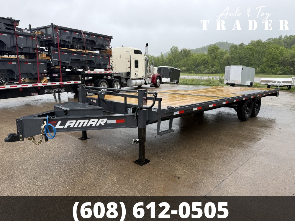 2026 Lamar Trailers 102X24 Deckover Trailer