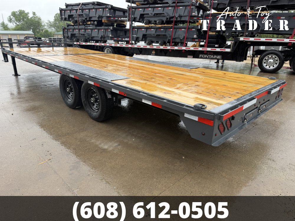 2026 Lamar Trailers 102X24 Deckover Trailer