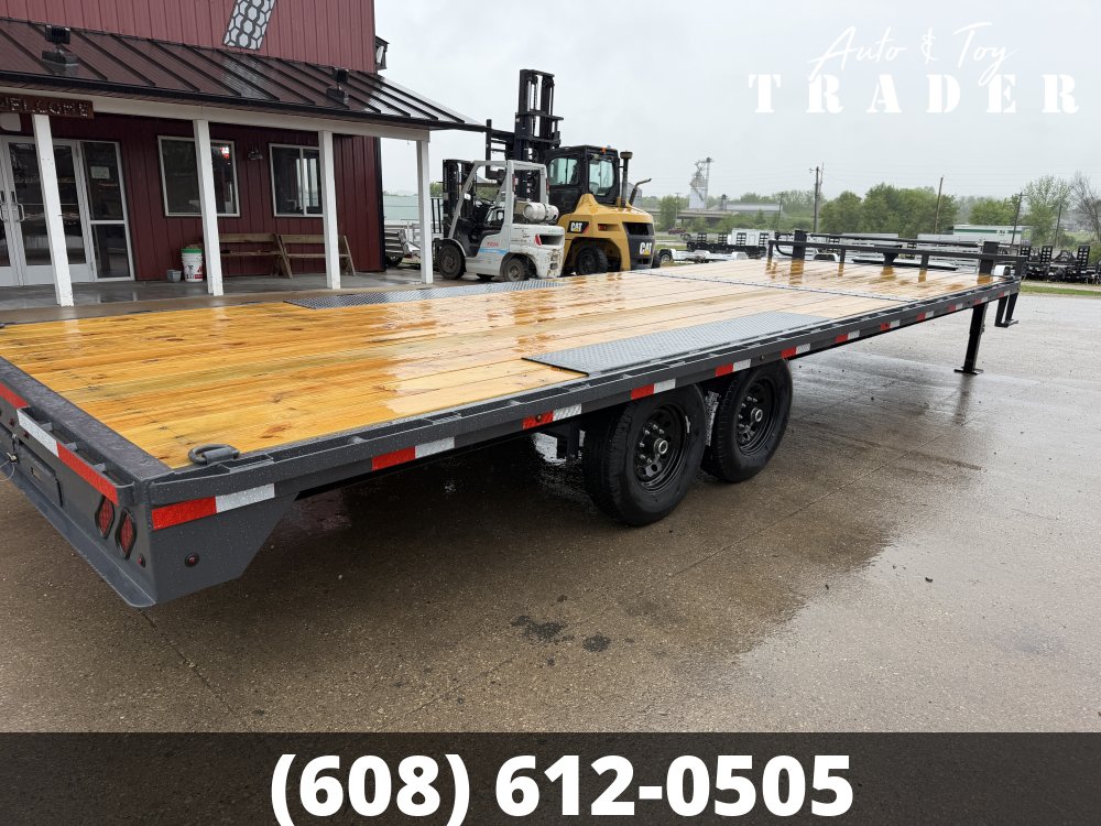 2026 Lamar Trailers 102X24 Deckover Trailer