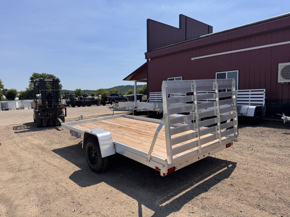 2026 Aluma 7812 ESW-S-TG Aluminum Utility Trailer