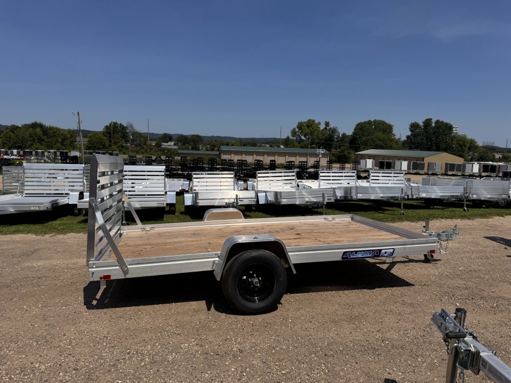 2026 Aluma 7812 ESW-S-TG Aluminum Utility Trailer