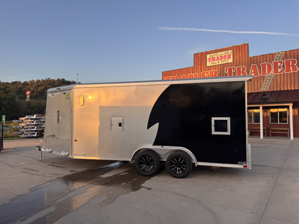 2026 NEO Trailers 7.5X21 Aluminum NASX Snowmobile Trailer