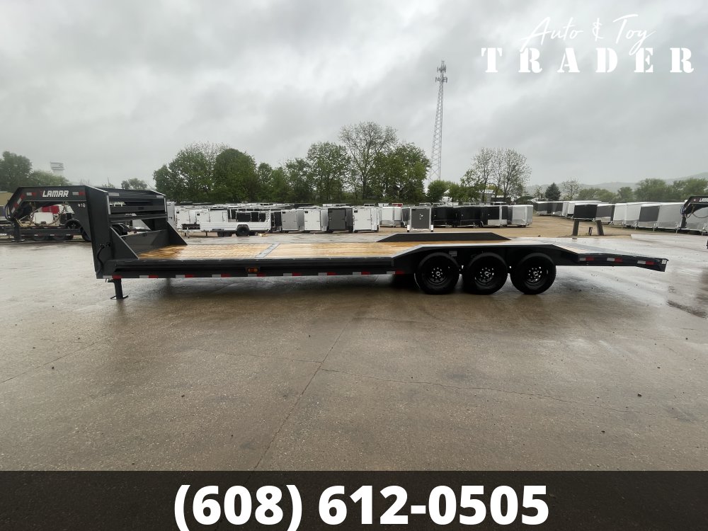 2026 Lamar Trailers 102X32 Gooseneck Car Hauler Trailer