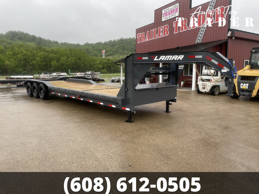 2026 Lamar Trailers 102X32 Gooseneck Car Hauler Trailer