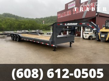 2026 Lamar Trailers 102X32 Gooseneck Car Hauler Trailer
