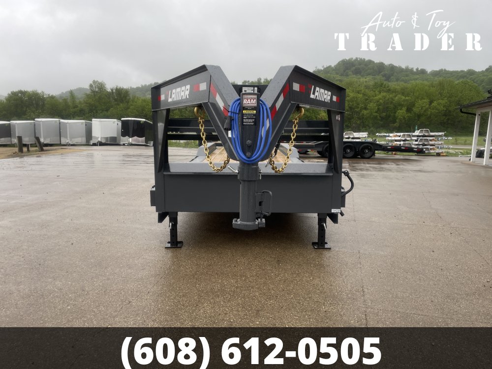 2026 Lamar Trailers 102X32 Gooseneck Car Hauler Trailer