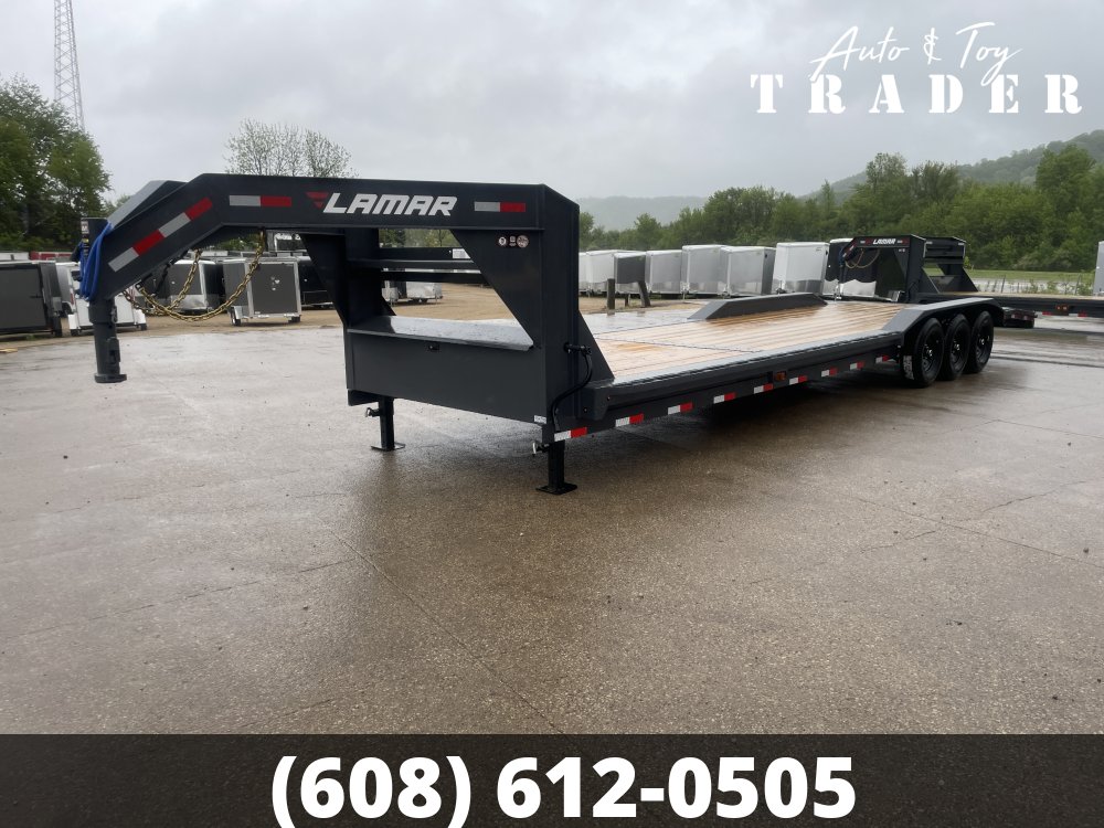 2026 Lamar Trailers 102X32 Gooseneck Car Hauler Trailer
