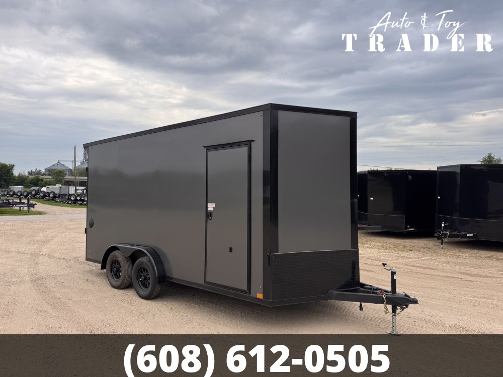 2026 Cross Trailers 7.5X16 Alpha Cargo / Enclosed Trailer HAIL