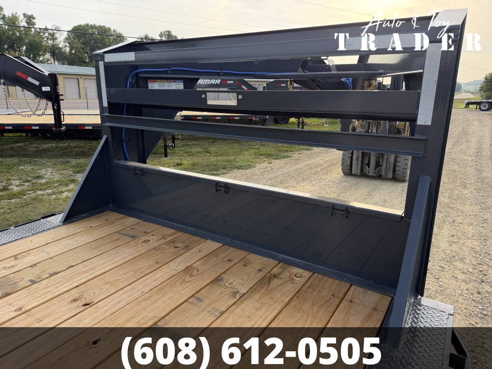 2027 Lamar Trailers 102X32 Gooseneck Car Hauler Trailer
